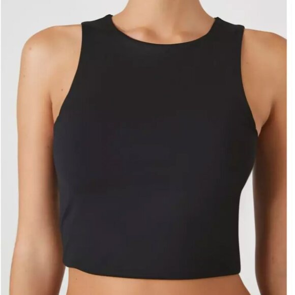 Forever 21 Sculpt Shape Cropped Tank Top – Size Small (NWT) - Picture 1 of 9